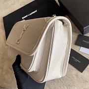 YSL NLK LAMBSKIN 498894 WHITE 22CM-28CM - 4
