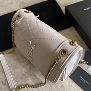 YSL NLK LAMBSKIN 498894 WHITE 22CM-28CM - 3