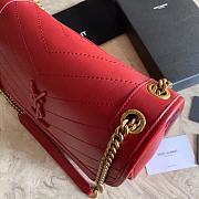 YSL NLK LAMBSKIN 498894 RED 22CM-28CM - 4