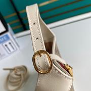 JACKIE 1961 MINI SHOULDER BAG WHITE 637092 SIZE 19 x 13 x 3 CM - 3