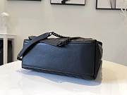 YSL LOULOU SMALL IN QUILTED “Y” LEATHER 494699 SIZE 25 x 17 x 9 CM  - 4