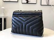 YSL LOULOU SMALL IN QUILTED “Y” LEATHER 494699 SIZE 25 x 17 x 9 CM  - 5