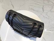 LOULOU MEDIUM IN MATELASSÉ “Y” LEATHER SIZE 32 x 22 x 12 CM - 6