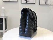 LOULOU MEDIUM IN MATELASSÉ “Y” LEATHER SIZE 32 x 22 x 12 CM - 5