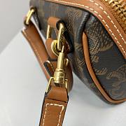 CELINE MINI BOSTON IN BROWN 60043 - 6