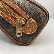 CELINE MINI BOSTON IN BROWN 60043 - 4