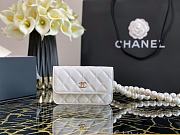 2020 AUTUMN AND WINTER NEW PEARL SHOULDER STRAP CHEST BAG - 2