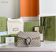 DIONYSUS SMALL GG SHOULDER BAG TAUPE 400249 SIZE 28 X 18 X 9CM - 1