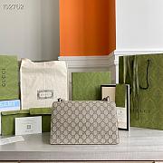DIONYSUS SMALL GG SHOULDER BAG TAUPE 400249 SIZE 28 X 18 X 9CM - 5