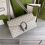 DIONYSUS SMALL GG SHOULDER BAG TAUPE 400249 SIZE 28 X 18 X 9CM - 2