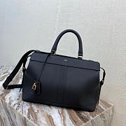CELINE MEDIUM CABAS DE FRANCE BAG BLACK 192663_37 x 27 x 14 cm - 5