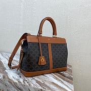 CELINE MEDIUM CABAS DE FRANCE BAG TAN 192662_37 x 27 x 14 cm - 2