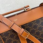 CELINE MEDIUM CABAS DE FRANCE BAG TAN 192662_37 x 27 x 14 cm - 4