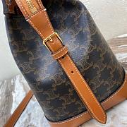 CELINE MEDIUM CABAS DE FRANCE BAG TAN 192662_37 x 27 x 14 cm - 5