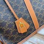 CELINE MEDIUM CABAS DE FRANCE BAG TAN 192662_37 x 27 x 14 cm - 6