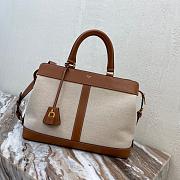 CELINE MEDIUM CABAS DE FRANCE BAG NATURAL/TAN 192662_37 x 27 x 14 cm - 1