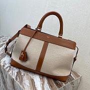 CELINE MEDIUM CABAS DE FRANCE BAG NATURAL/TAN 192662_37 x 27 x 14 cm - 6