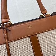CELINE MEDIUM CABAS DE FRANCE BAG NATURAL/TAN 192662_37 x 27 x 14 cm - 5