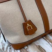CELINE MEDIUM CABAS DE FRANCE BAG NATURAL/TAN 192662_37 x 27 x 14 cm - 2