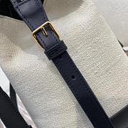 CELINE MEDIUM CABAS DE FRANCE BAG NATURAL/BLACK 192662_37 x 27 x 14 cm - 6