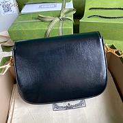 GUCCI HORSEBIT 1955 MINI BAG BLACK 658574 SIZE 20.5 X 14 X 5CM - 2