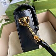 GUCCI HORSEBIT 1955 MINI BAG BLACK 658574 SIZE 20.5 X 14 X 5CM - 4