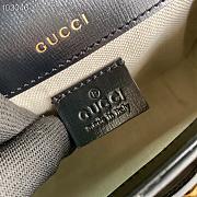 GUCCI HORSEBIT 1955 MINI BAG BLACK 658574 SIZE 20.5 X 14 X 5CM - 5