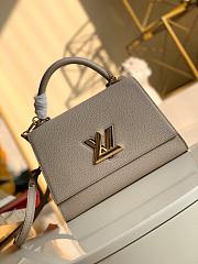 LOUIS VUITON TWIST ONE HANDLE MM GRIEGE M57092 SIZE 29 x 21 x 12 CM - 1