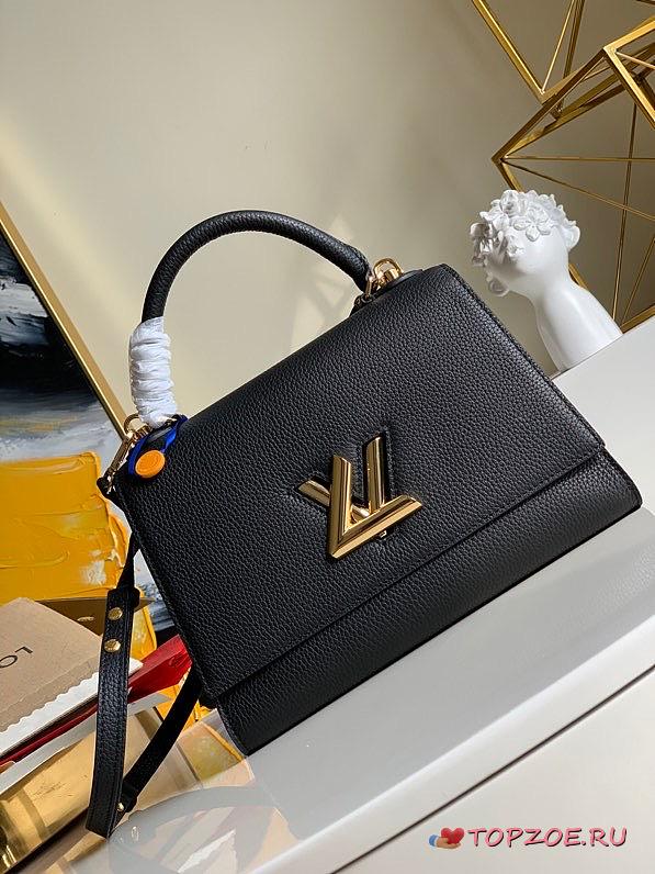 LOUIS VUITON TWIST ONE HANDLE MM BLACK M57090_29 x 21 x 12 cm - 1