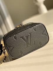 LOUIS VUITON VANITY PM BLACK M45598_19×13×11cm - 2