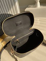 LOUIS VUITON VANITY PM BLACK M45598_19×13×11cm - 3