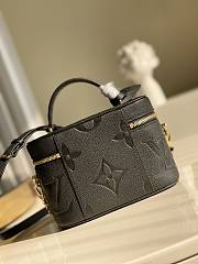 LOUIS VUITON VANITY PM BLACK M45598_19×13×11cm - 5