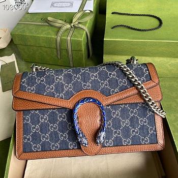 GUCCI DIONYSUS SMALL SHOULDER BAG 400249 SIZE 28 X 17 X 9CM
