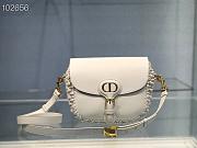 MEDIUM DIOR BOBBY BAG WHITE 9319_22 x 17 x 6cm - 1