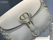 MEDIUM DIOR BOBBY BAG WHITE 9319_22 x 17 x 6cm - 3