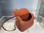MEDIUM DIOR BOBBY BAG BRONZE 9319_22 x 17 x 6cm - 6
