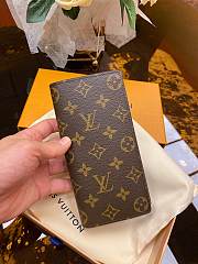 LOUIS VUITON BRAZZA WALLET M66540 SIZE 19 x 10 x 2 cm - 1