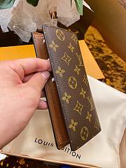 LOUIS VUITON BRAZZA WALLET M66540 SIZE 19 x 10 x 2 cm - 2