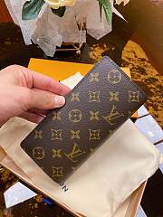 LOUIS VUITON BRAZZA WALLET M66540 SIZE 19 x 10 x 2 cm - 3