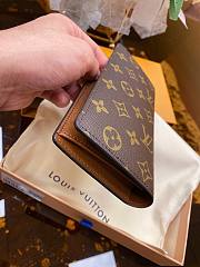 LOUIS VUITON BRAZZA WALLET M66540 SIZE 19 x 10 x 2 cm - 4