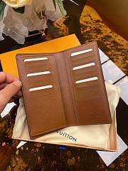 LOUIS VUITON BRAZZA WALLET M66540 SIZE 19 x 10 x 2 cm - 5