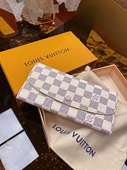 LOUIS VUITON EMILIE WALLET N41625_19 x 10 x 2 cm - 1