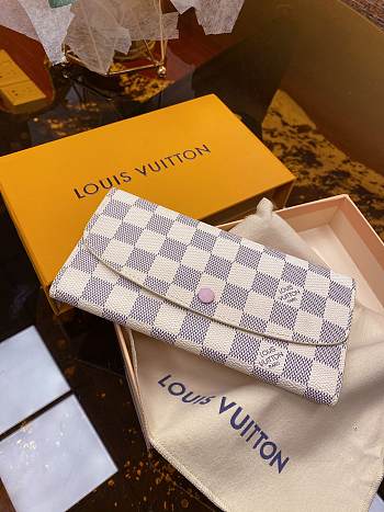 LOUIS VUITON EMILIE WALLET N41625_19 x 10 x 2 cm