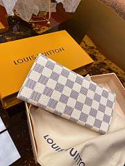 LOUIS VUITON EMILIE WALLET N41625_19 x 10 x 2 cm - 6