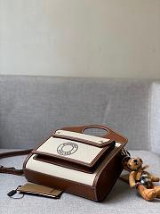 Burberry Mini Logo Pocket Bag Natural/Tan 80280621 Size 23 cm - 2
