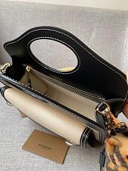Burberry Mini Logo Pocket Bag Natural/Black 80280581 Size 23 cm - 4