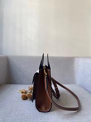 Burberry Mini Tri-tone Cotton Canvas and Leather Pocket Bag 80393631 Size 23 cm - 2