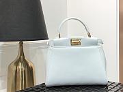 FENDI PEEKABOO ICONIC MINI WHITE 8BN244_23 x 18 x 11 cm - 1