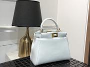 FENDI PEEKABOO ICONIC MINI WHITE 8BN244_23 x 18 x 11 cm - 6