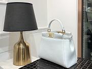 FENDI PEEKABOO ICONIC MINI WHITE 8BN244_23 x 18 x 11 cm - 5